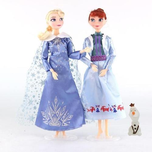 Frozen 2 Elsa Anna Olaf Christmas Figure Dolls Toys Birthday Gifts