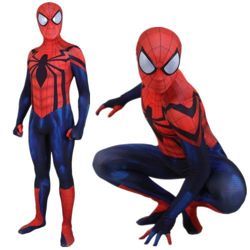 Adult Kids Ben Reilly Spider Man Cosplay Costume Spiderman Bodysuit