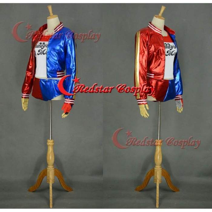 Suicide Squad Harley Quinn Cosplay Costume Cosplay Custom Suicide Squad Cosplay Made