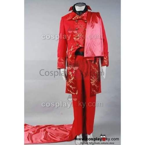 Phantom Of The Opera Masquerade Costume Halloween Fancy Suit