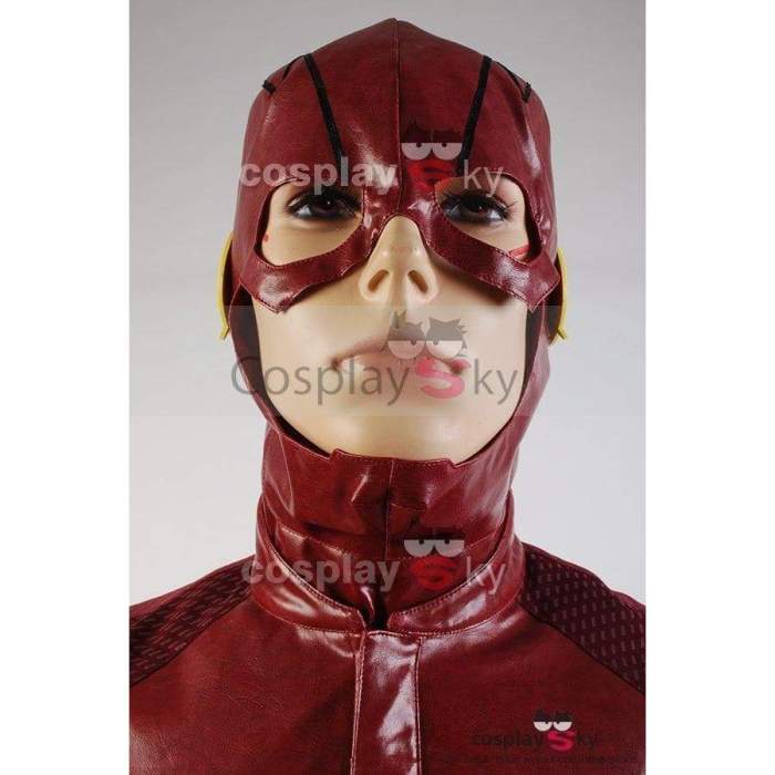The Flash Barry Allen Red Cosplay Costume