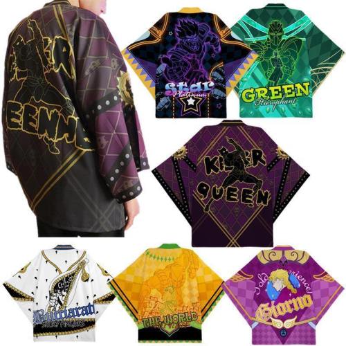 Anime Jojo'S Bizarre Adventure Jonathan Joseph Joestar Pajamas Costume