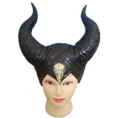 Maleficent Mistress Of Evil Witch Horns Headwear Helmets Cosplay