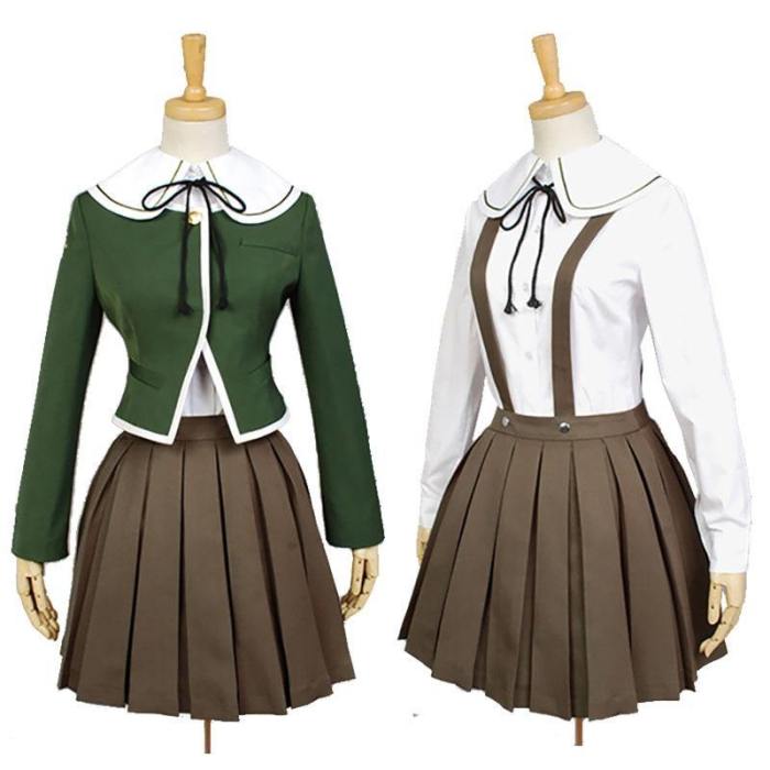 Danganronpa Fujisaki Chihiro Costume Jk School Uniform Sailor Suit