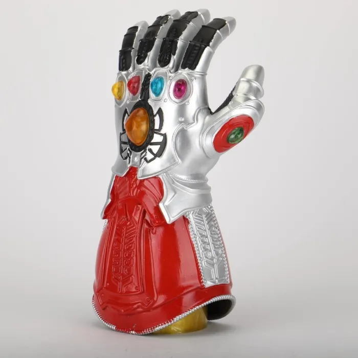 Avengers 4 Endgame Iron Man Infinity Gauntlet Hulk Cosplay Arm Thanos Latex Gloves Arms Mask Halloween Party Props
