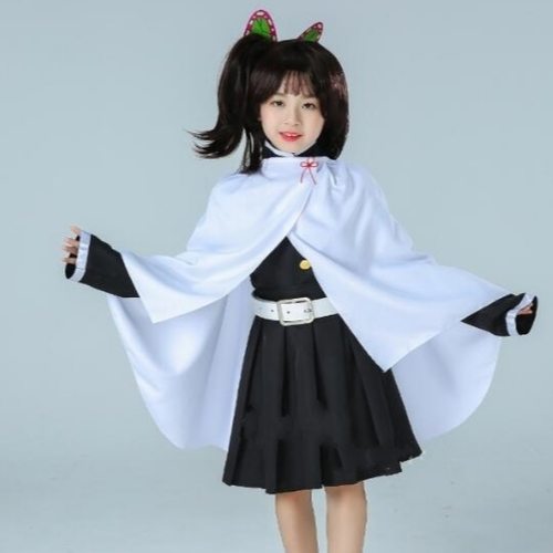 Anime Demon Slayer Kimetsu No Yaiba Kimono Cosplay Costume For Kids