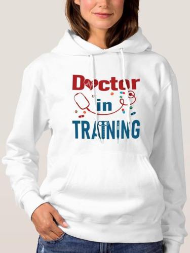 Womens Doctor In Training Pullover Hoodie