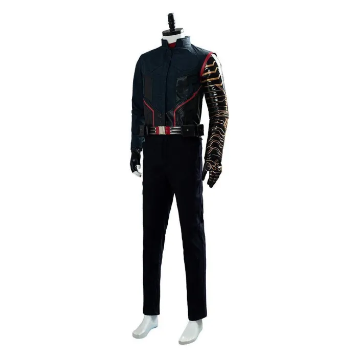 Movie The Falcon And The Winter Soldier Buggy Battle Uniform Cosplay Costume