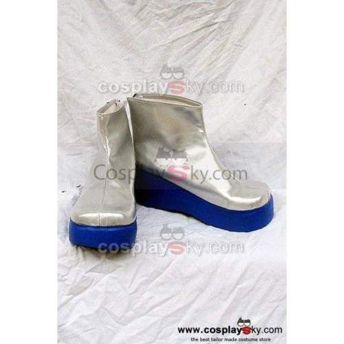 Vocaloid Yowane Haku Cosplay Boots Silver Custom-Made