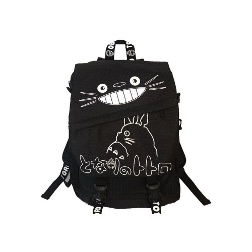 Japanese Anime Totoro Canvas 17  Backpack