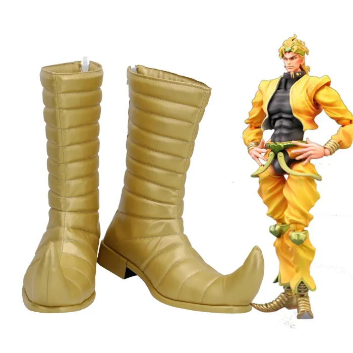 Jojo‘S Bizarre Adventure Dio Brando Boots Cosplay Shoes