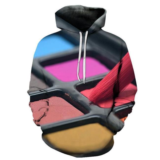 Water Colors Pallet 3D - Sweatshirt, Hoodie, Pullover