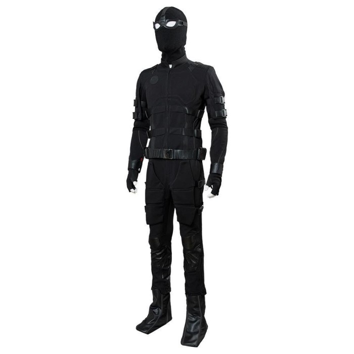 Movie Avengers Endgame Stealth Suit  Peter Parker Cosplay Costume