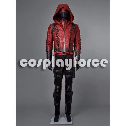 Deluxe Green Arrow Season 3 Arsenal Roy Harper Cosplay Costume Mp002820