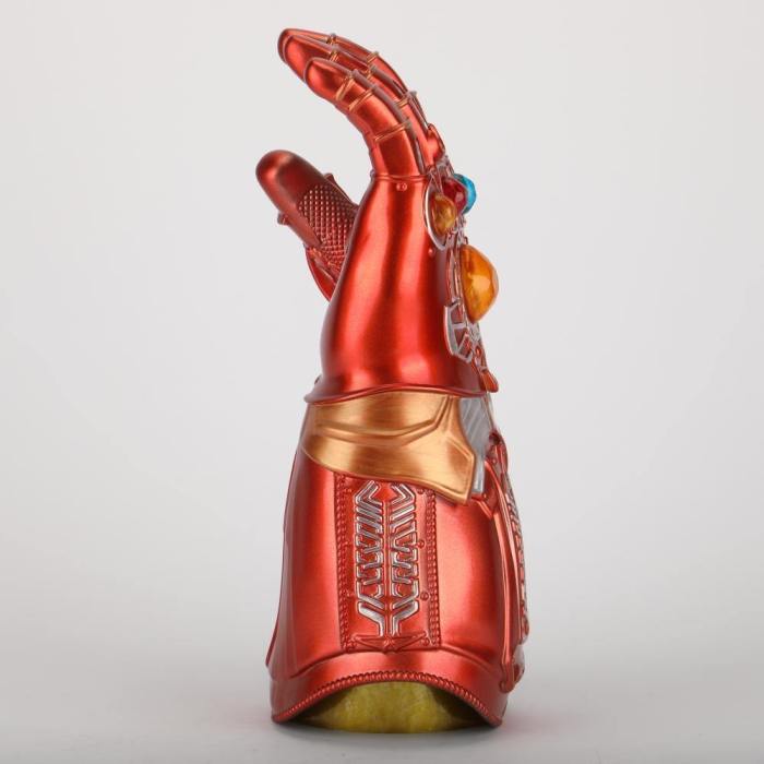 Avengers 4 Endgame Iron Man Infinity Gauntlet Hulk Cosplay Arm Thanos Latex Gloves Arms Halloween Party Props