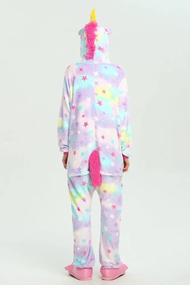 [22 Styles] Unicorn Monokuma Brown Bear Blue Shark Sloth Pajamas Pokemon Lemur Animal Kigurumi Onesies Cosplay