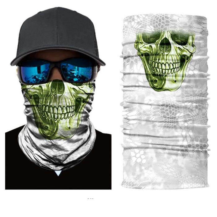 Various 3D Skull Skeleton Neck Warmer Face Mask
