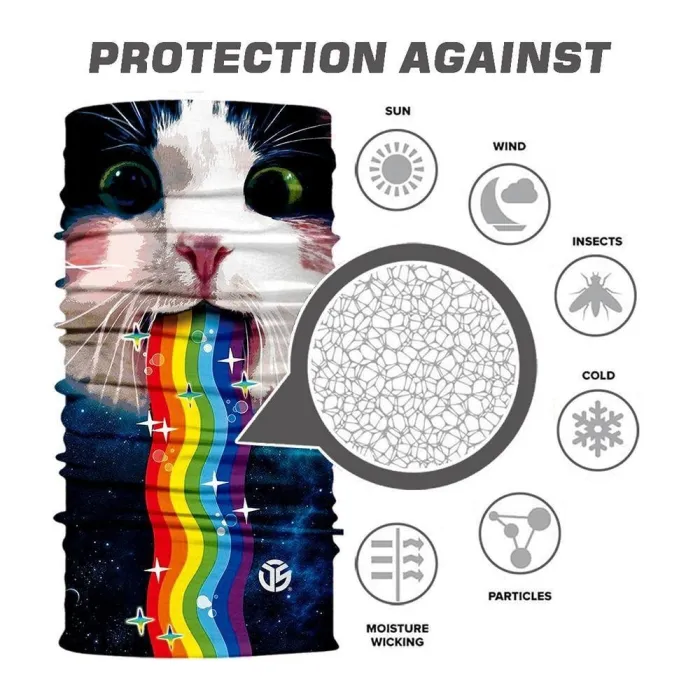 3D Galaxy Print Balaclava Face Mask