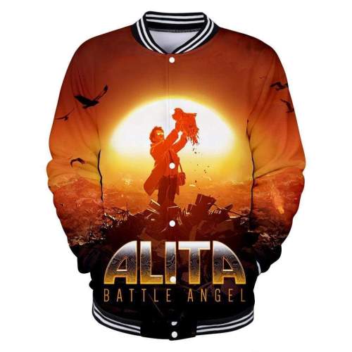 Alita Jacket - Battle Angel Baseball Jacket