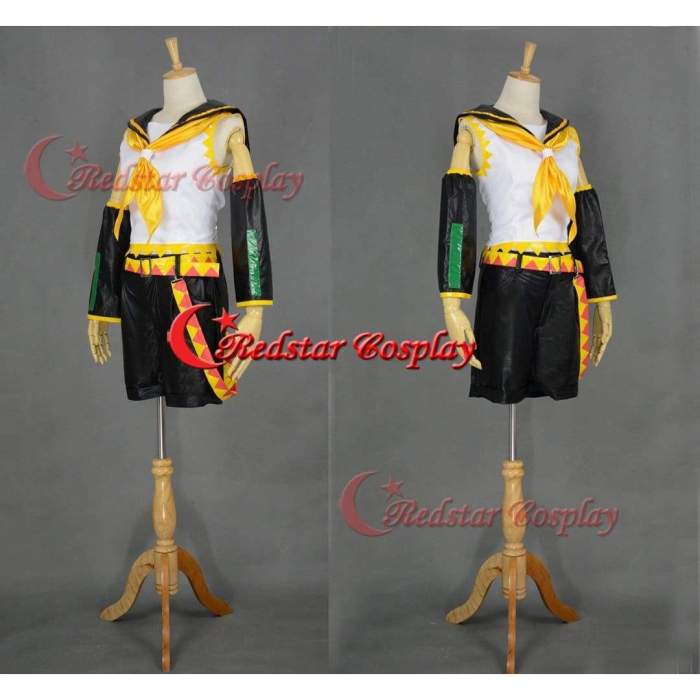 Vocaloid Kagamine Rin Cosplay Costume Custom In Any Size