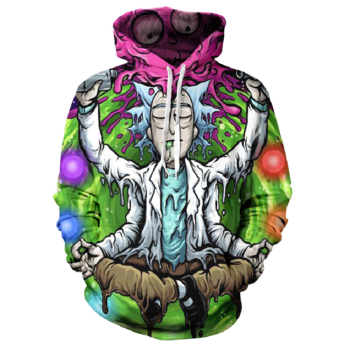 Rick And Morty Pullover Hoodie Csos867