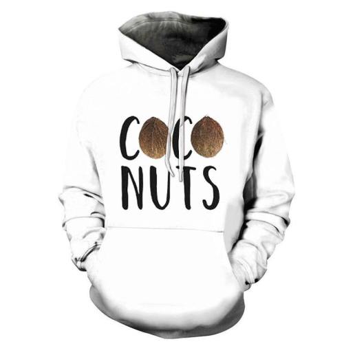 Coco Nut 3D - Sweatshirt, Hoodie, Pullover