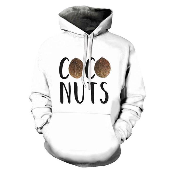 Coco Nut 3D - Sweatshirt, Hoodie, Pullover