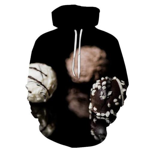 Dark Rocher Chocolate 3D Sweatshirt