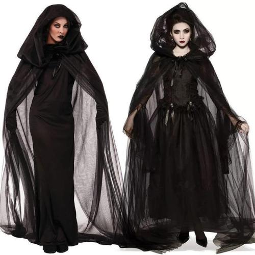 Horror Death Hell Witch Devil Vampire Ghost Zombie Bride Dress Costume