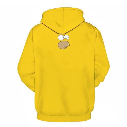 The Simpsons Hoodie - Cartoon Simpson Pullover Hoodie