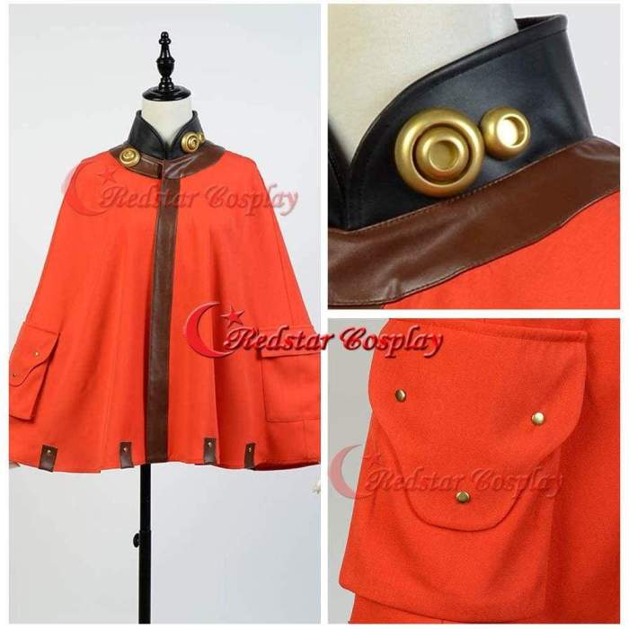 Kabaneri Of The Iron Fortress Mumei Nameless Cosplay Costume Outfit Shawl Cloak