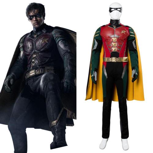 Titans Richard Grayson Robin Cosplay Costume