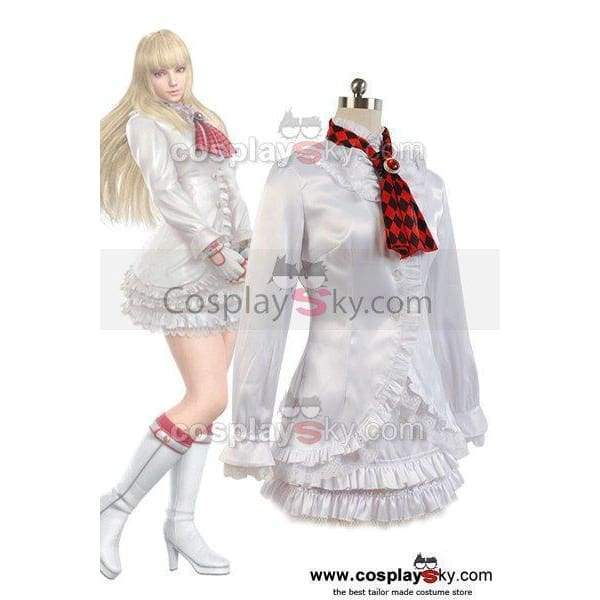 Tekken ? Lili White Dress Costume Cosplay
