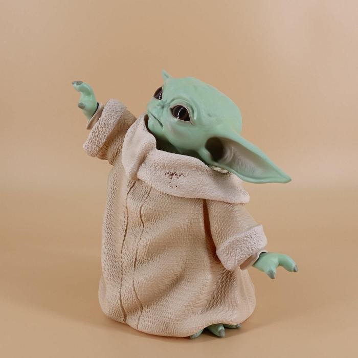 The Mandalorian Baby Yoda Grogu Action Figure Toys Figuras Xmas Gifts