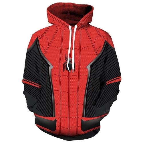 Unisex Spider-Man Hoodies Far From Home Pullover 3D Print Jacket Sweatshirt