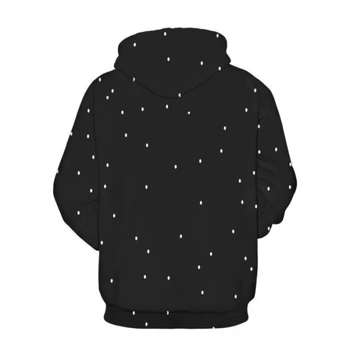 3D Print Hoodie - Santa Print Pullover Hoodie Css007
