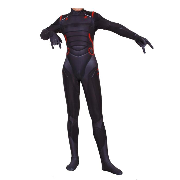 Adult Kids Game Cosplay Costume Omega Oblivion Link Zentai Bodysuit Suit Jumpsuits  Halloween
