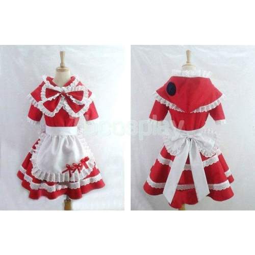 League of Legends Little red riding hood anne cosplay costume dress