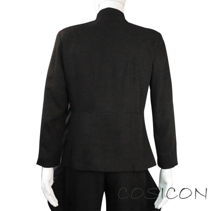 Star Wars Imperial Officer Halloween Cosplay Costume Black Outfit Uniform Suit