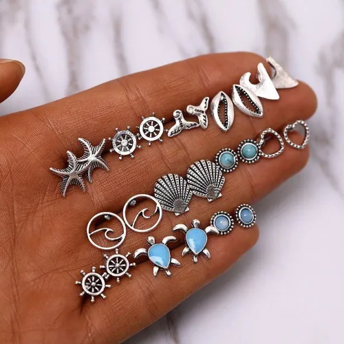 Ocean Earring Set