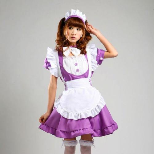 Maid Waitress Costumes - Ms007