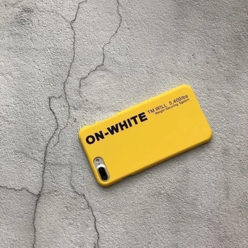 On-White Matte Hard Phone Case