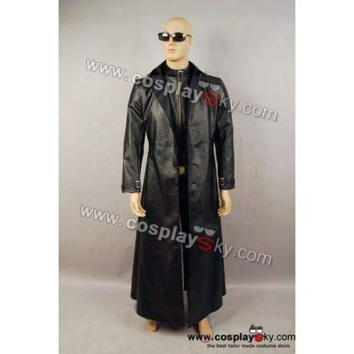 Resident Evil 5 Albert Wesker Coat Jacket Costume Cosplay