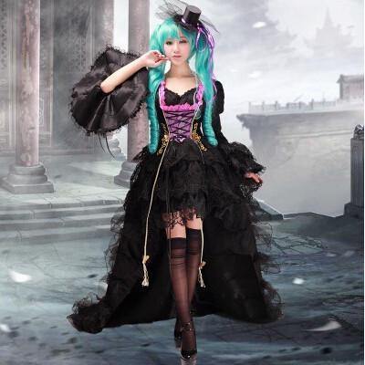 Vocaloid Miku Cosplay Dress/Costume