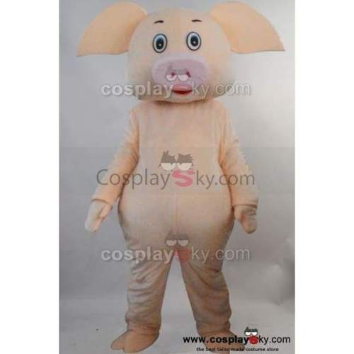 Pig Mascot Costume Fancy Dress Outfit