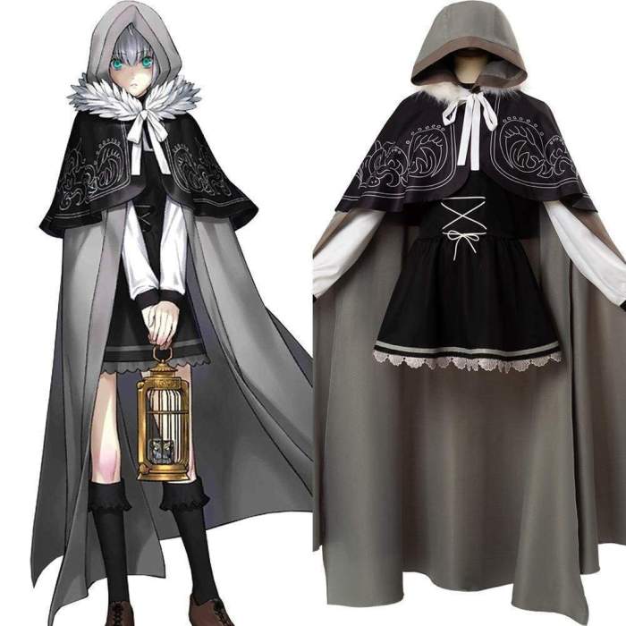 Fate/Grand Order Gray Costume Cosplay