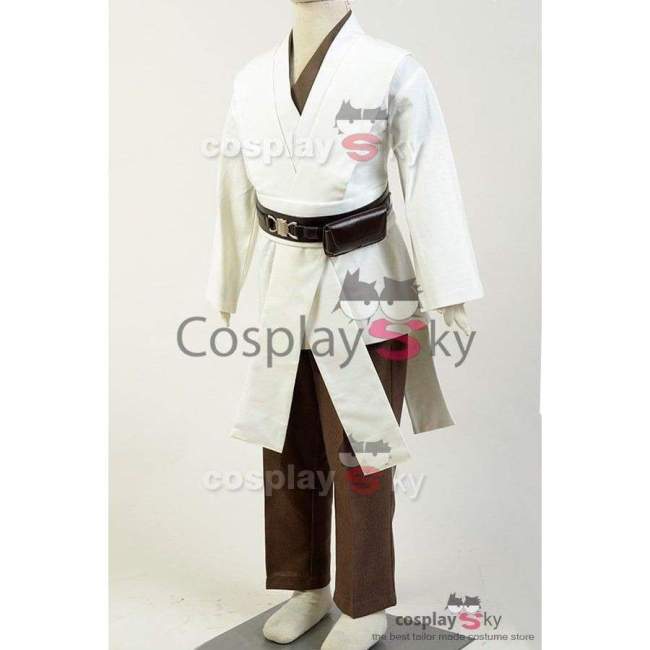 Star Wars Kenobi Jedi Cosplay Costume Child Version