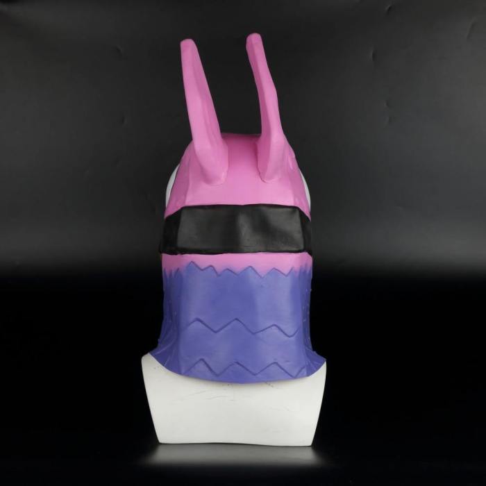 Fortnite Mask Pink Rainbow Horsehead Helmet Halloween Mask