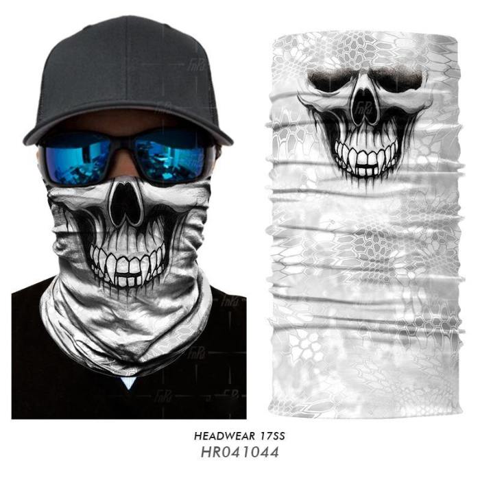 Various 3D Skull Skeleton Neck Warmer Face Mask