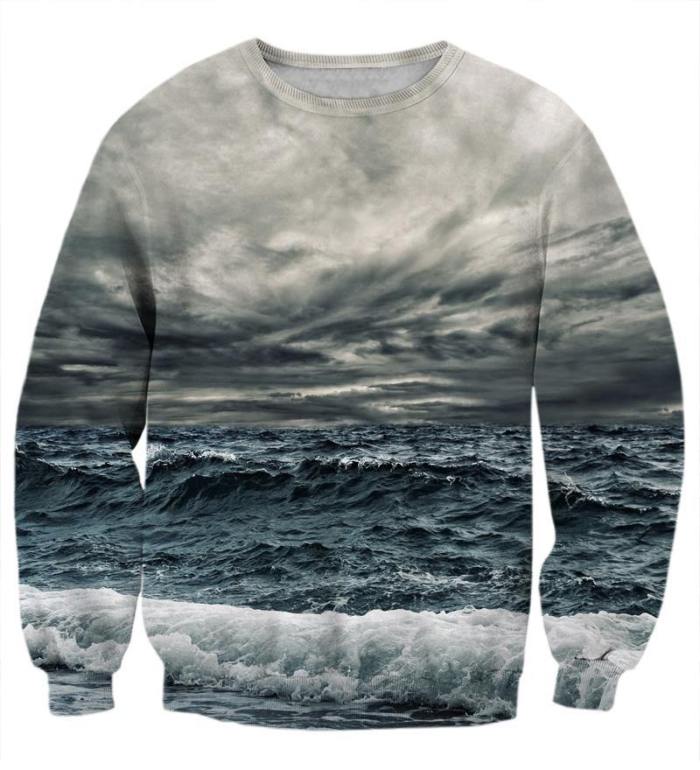 Nature'S Raging Storm Sweatshirt/Hoodie